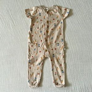 Rabbit Bear Organic Romper